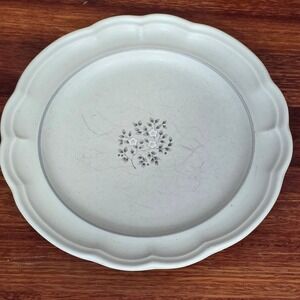 Vintage Pfaltzgraff Heirloom Floral Salad Plate Scalloped Edge Rustic Farmhouse